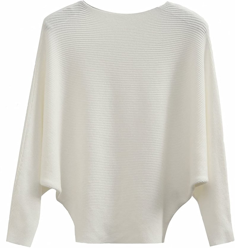 Gaberly Batwing Dolman Knitted Sweater