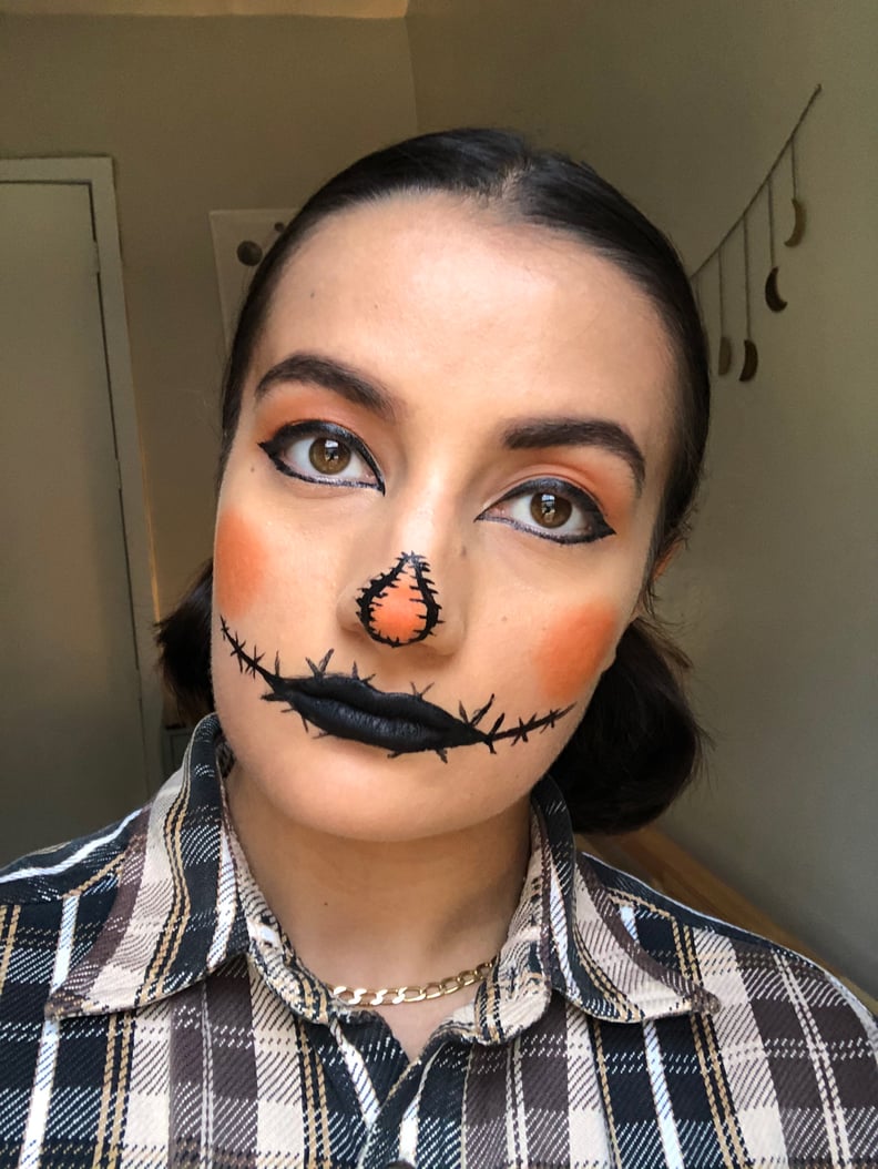 cute scarecrow makeup for girls