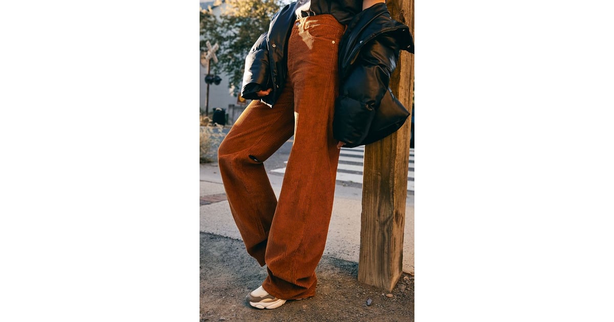Levi's Ribcage Corduroy Wide-Leg Pant | 29 Pieces Our Editors Are Shopping  That Have Nostalgia Written All Over Them | POPSUGAR Fashion Photo 4
