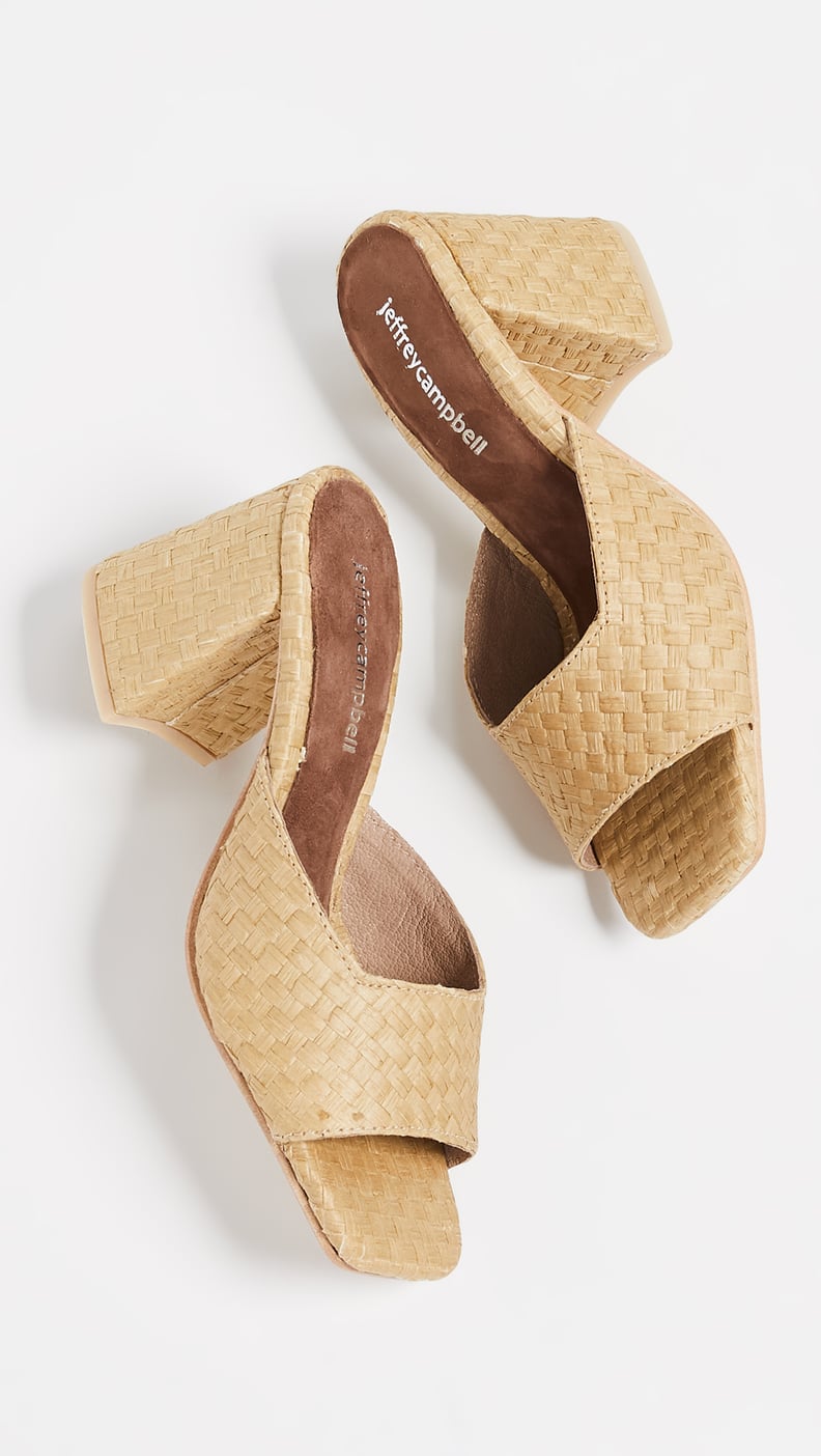 Jeffrey Campbell Melange 2 Block Heel Slides