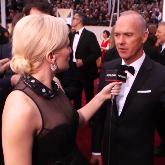 Michael Keaton Oscars Red Carpet Interview 2015 | Video