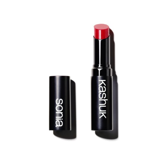 Sonia Kashuk Moisture Luxe Tinted Lip Balm in Hint of Red ($9) is a buildable red lipstick that you can quickly swipe on for a subtle wash of cherry color or layer on for a more intense ruby hue.