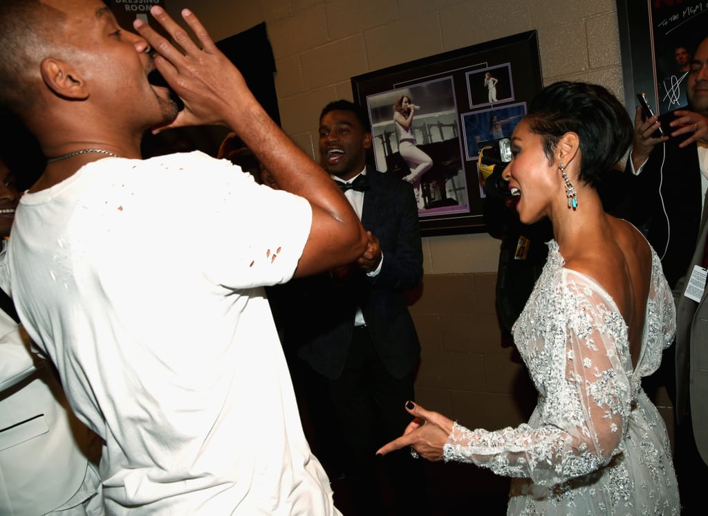 Will and Jada Pinkett Smith at the 2015 Latin Grammys