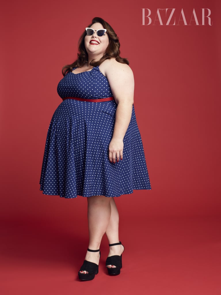 Chrissy Channels a Pinup Girl For Harper's Bazaar