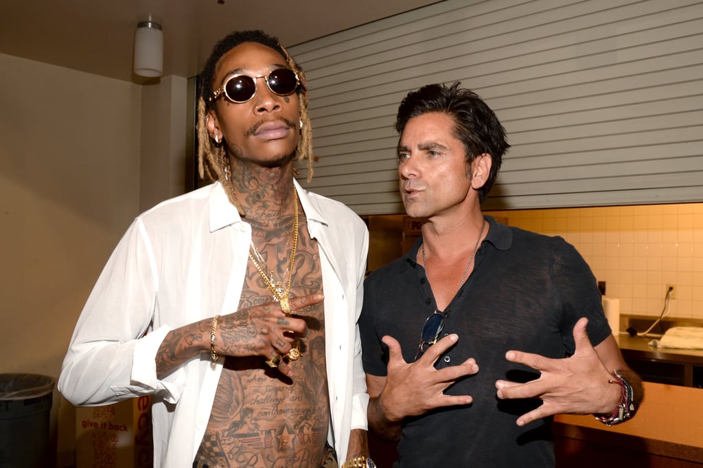 Wiz Khalifa and John Stamos
