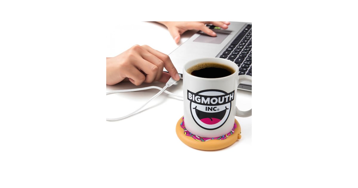 Doughnut Coffee Mug Warmer (18) Cool Food Gifts For College Students