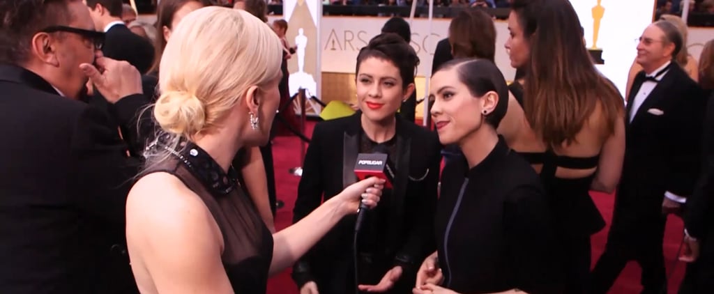 Tegan and Sara Oscars Interview