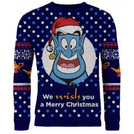 Aladdin: We Wish You a Merry Christmas Knitted Christmas Sweater
