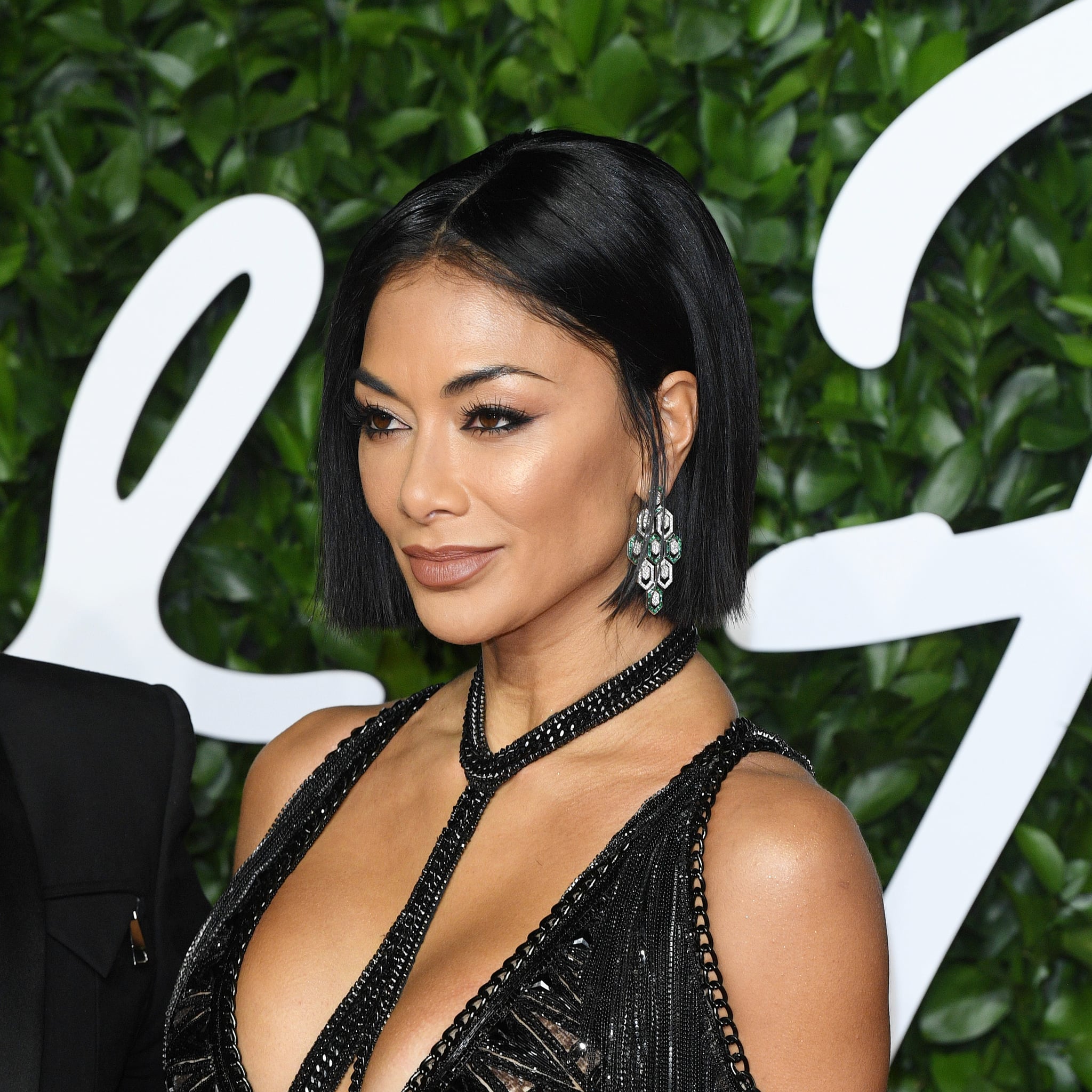 Nicole Scherzinger S Bob Haircut British Fashion Awards 2019 Popsugar Beauty