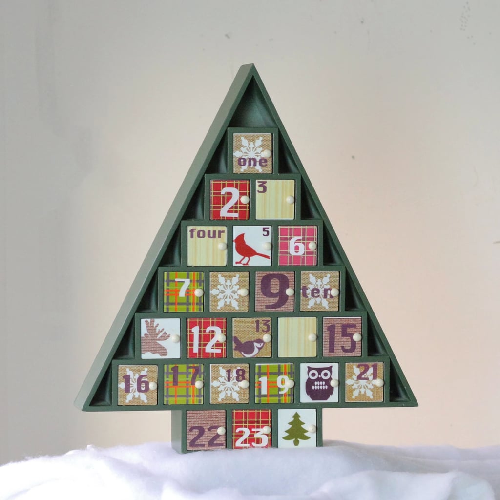 Northlight Decorative Tree Shaped Advent Christmas Calendar
