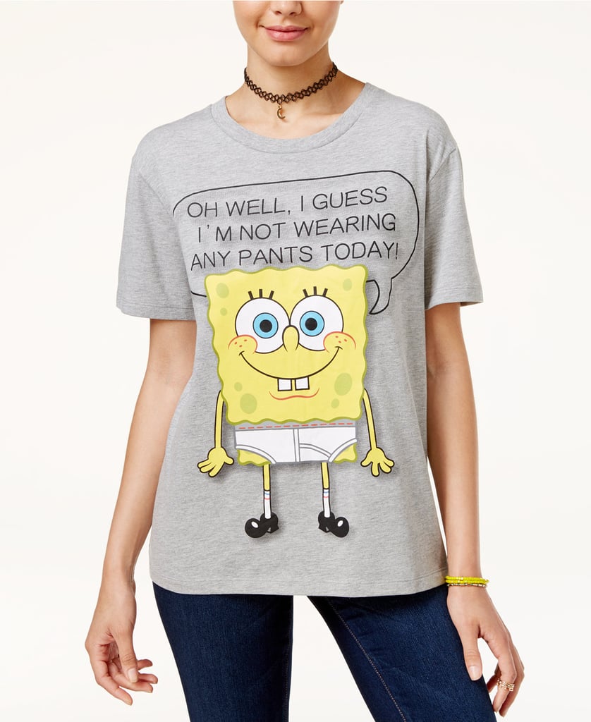 SpongeBob No Pants Graphic T-Shirt ($29) | '90s ...