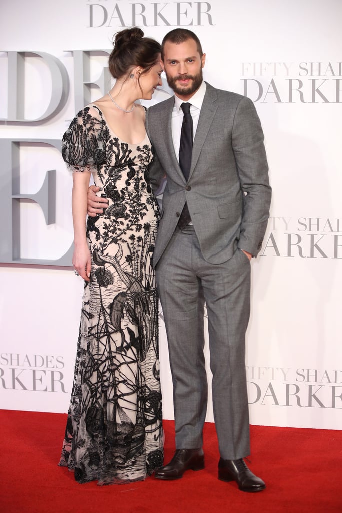 Jamie Dornan and Dakota Johnson Fifty Shades Darker UK 2017