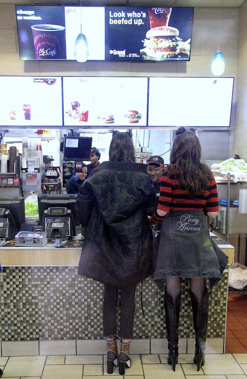 Bella Hadid and Kendall Jenner Made a Pit Stop at McDonald's
