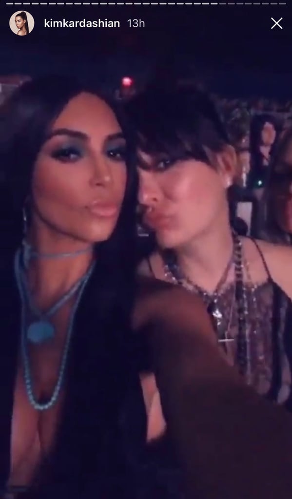 Kim Kardashian Goes to Cher Concert May 2018