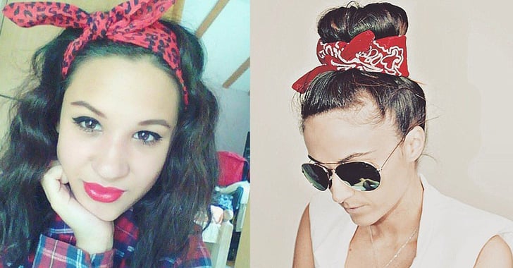 How to Wear a Bandana in Your Hair  POPSUGAR Beauty