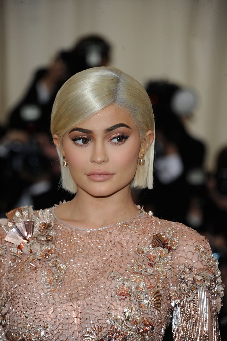 Kylie Jenner's Blond Bob in May 2017