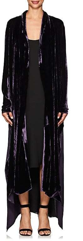 Juan Carlos Obando Women's Victoria Velvet Robe Coat