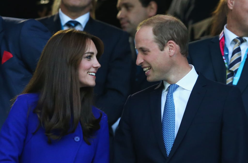 Prince William and Kate Middleton at Rugby World Cup 2015