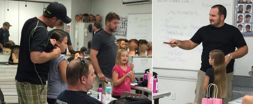 Dad Holds Class to Teach Dads to Do Their Daughters' Hair