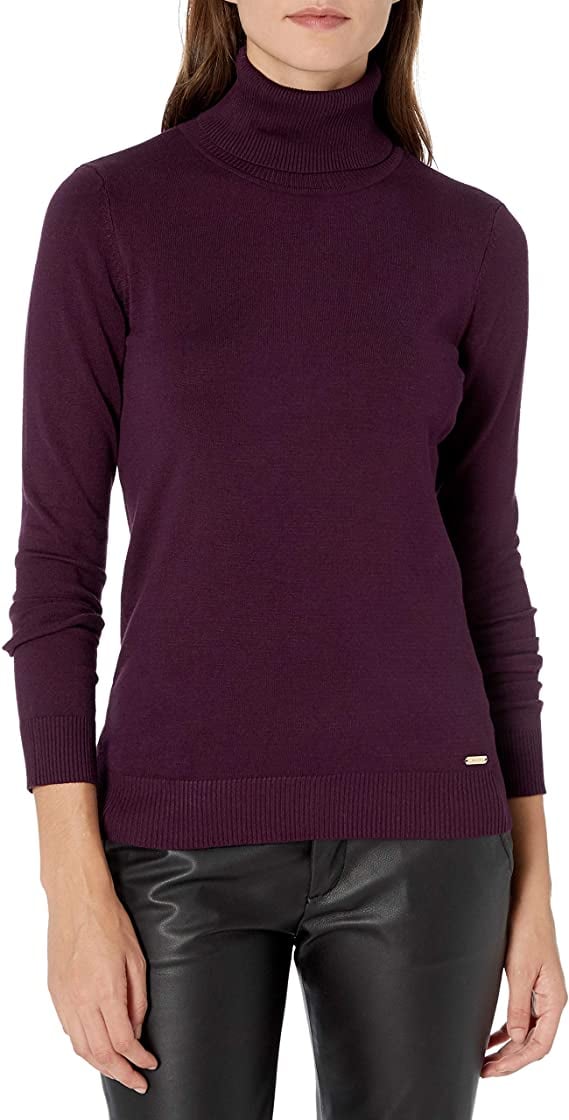 Calvin Klein Turtleneck Sweater | Dare We Say Turtlenecks Are the Coziest  Sweaters Around? Here Are 21 of Our Top Picks | POPSUGAR Fashion Photo 21