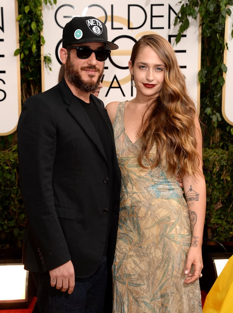 Jemima Kirke and her husband, Michael Mosberg, attended the Golden Globes.