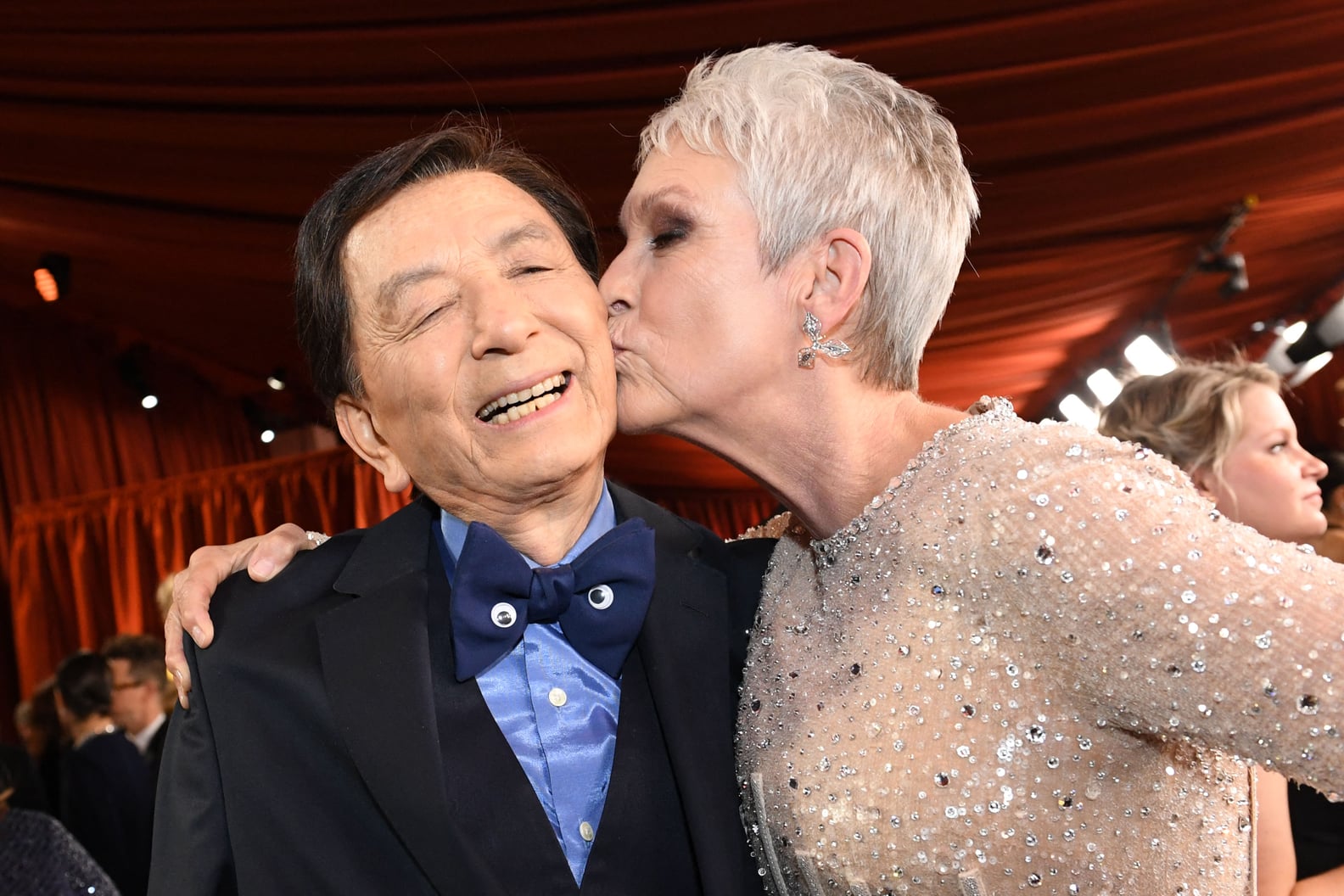James Hong's Fun Poses on the 2023 Oscars Red Carpet | PS Celebrity