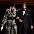 Even Nancy Meyers Had to Comment on Keanu Reeves and Diane Keaton's Oscars Reunion