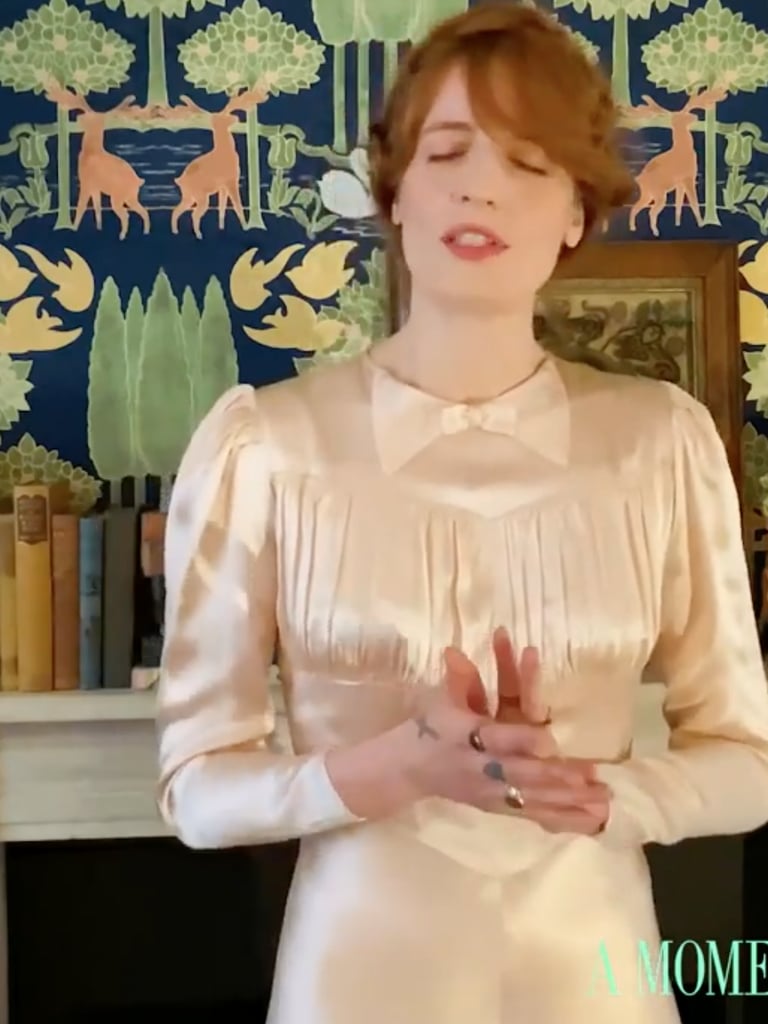 Florence Welch Performing on A Moment With the Met