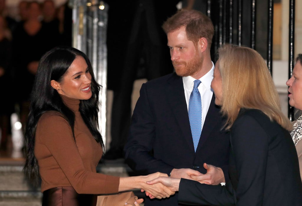 Meghan Markle and Prince Harry Visit Canada House 2020