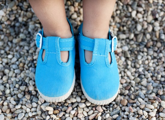 teal kids shoes