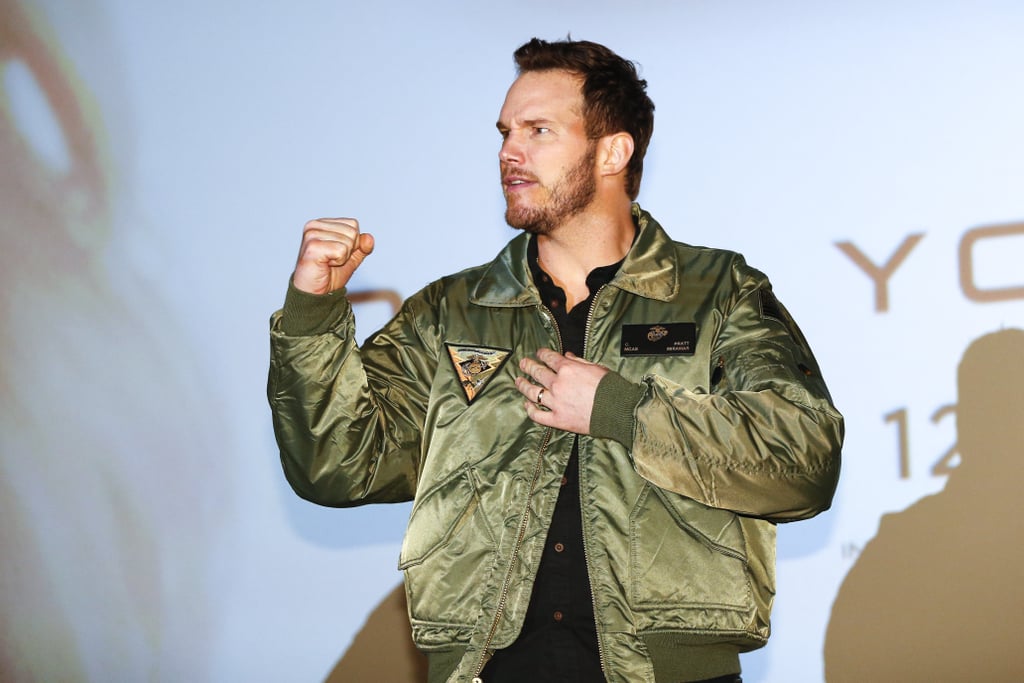 Chris Pratt at Marine Corps Base in San Diego Photos 2016