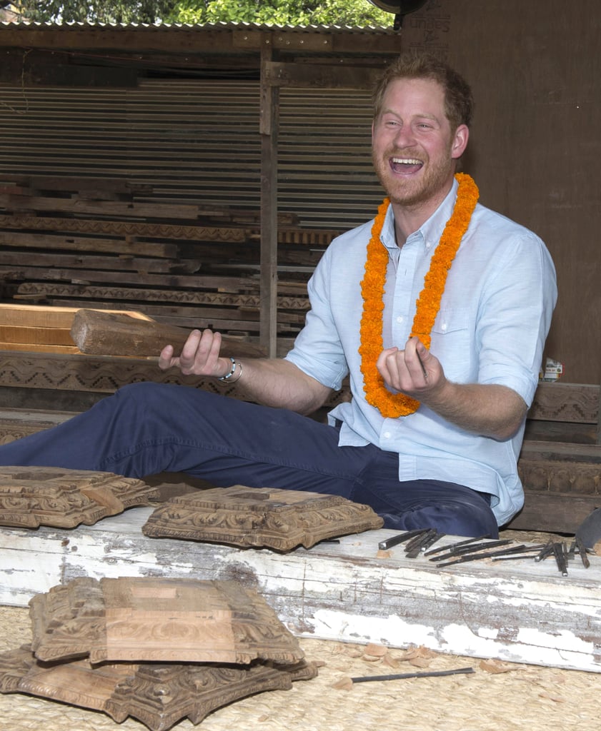 Prince Harry Visits Nepal March 2016