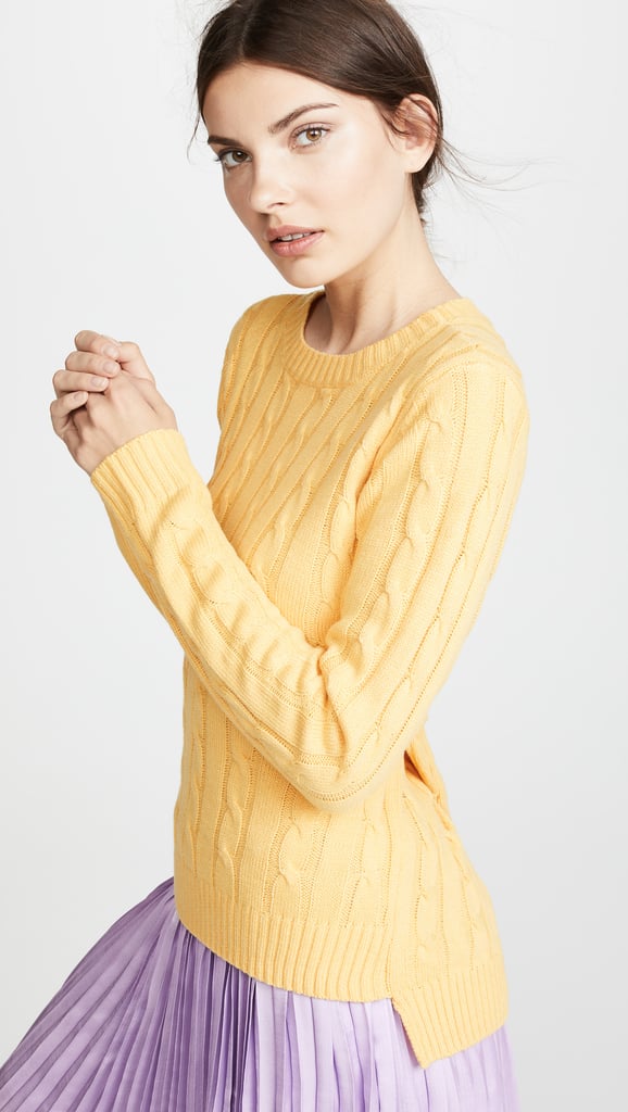 English Factory Long Sleeve Sweater with Knot