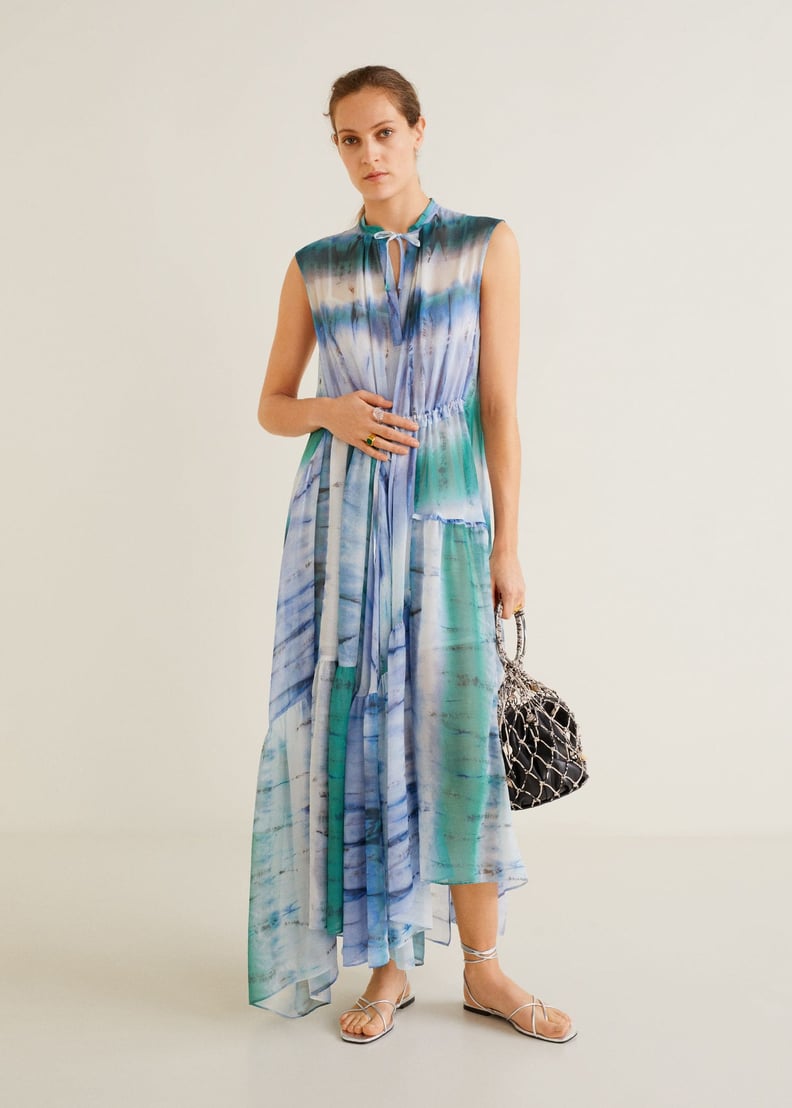 Mango Tie-Dye Print Dress