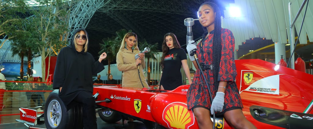 Fifth Harmony Visit Ferrari World Abu Dhabi