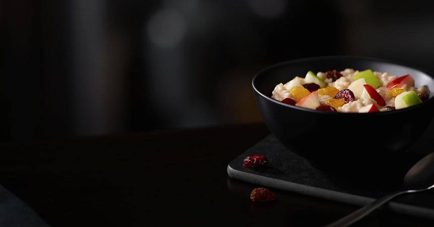 Fruit and Maple Oatmeal