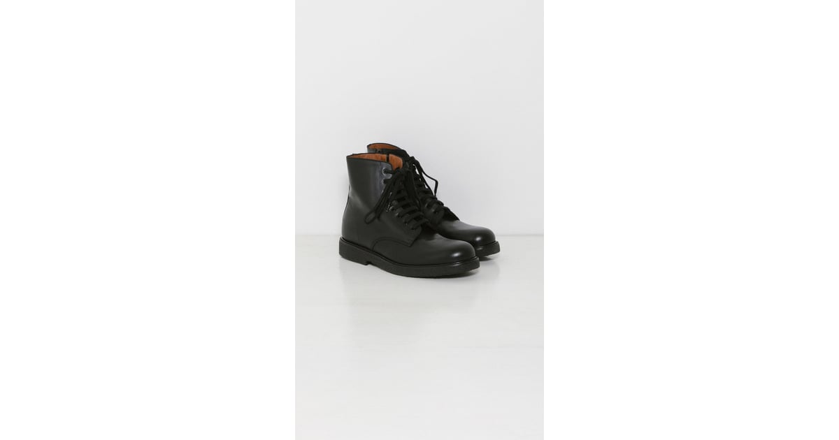 common projects combat boots women's