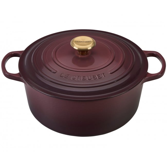 Round Dutch Oven in Fig