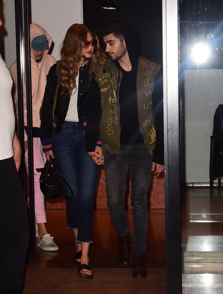 Gigi Hadid And Zayn Malik Hold Hands In Nyc July 2016 Popsugar Celebrity Photo 3 