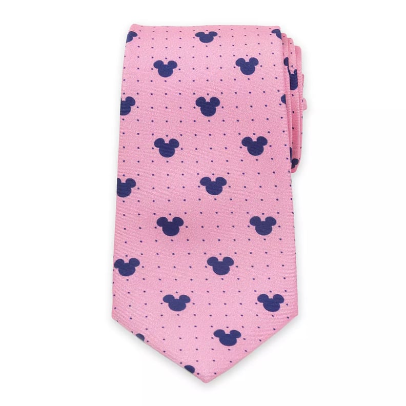 A Magical Tie: Mickey Mouse Icon Silk Tie For Adults