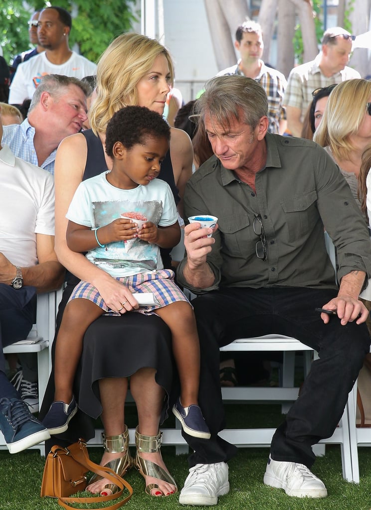 Charlize Theron and Sean Penn at Block Party Event in LA