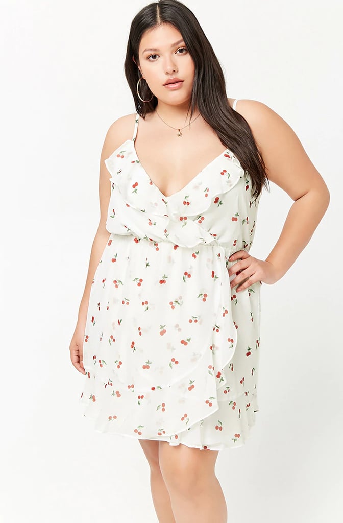 forever 21 plus white dress