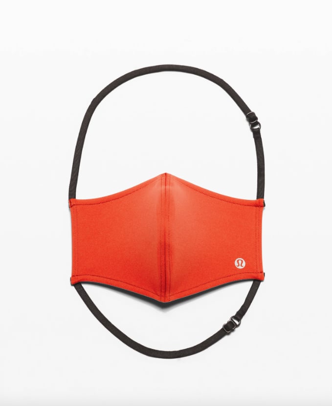 Lululemon Double Strap Face Mask in Red October