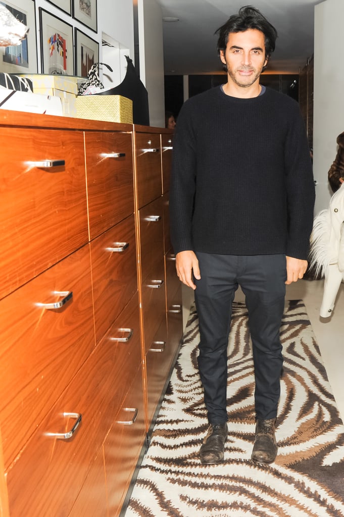 Yigal Azrouël attended Diane von Furstenberg and the CFDA's bash for Marigay McKee.