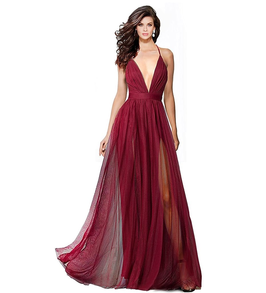 red formal dresses amazon