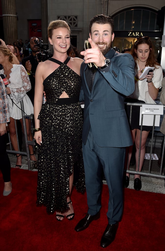 Chris Evans at Captain America: Civil War LA Premiere 2016