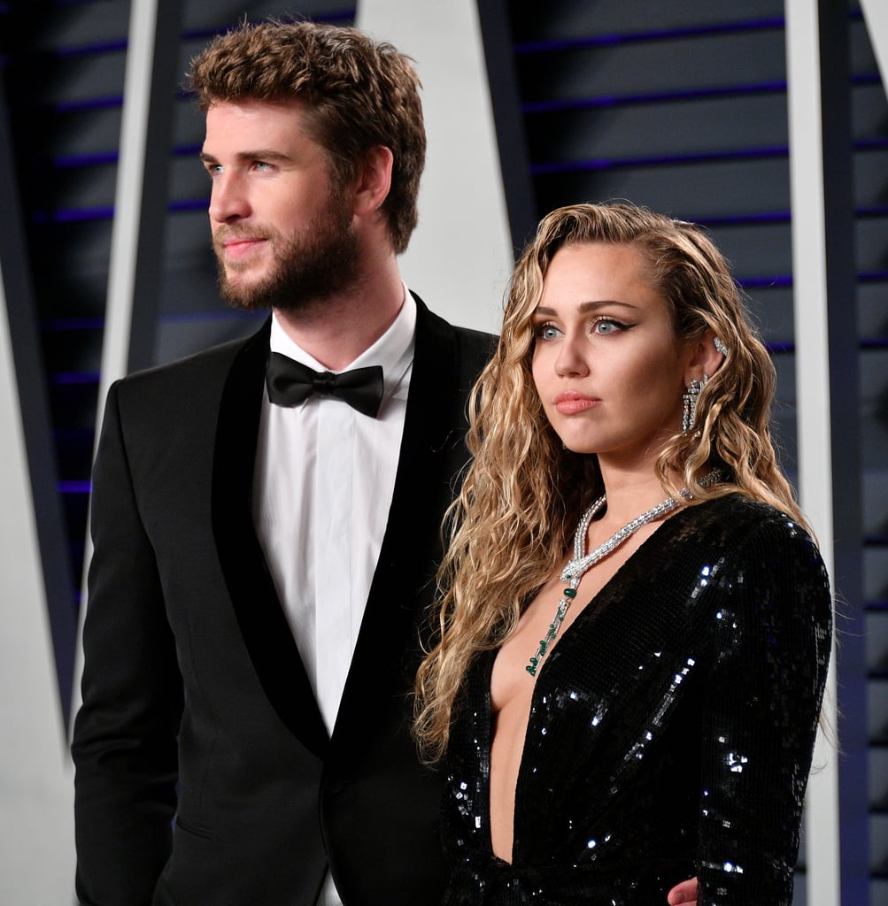 Miley Cyrus and Liam Hemsworth at 2019 Oscars Afterparty