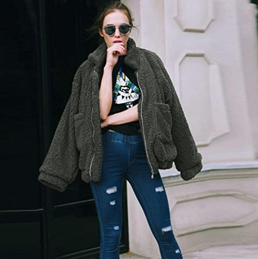 Oversized Faux Fur Coat