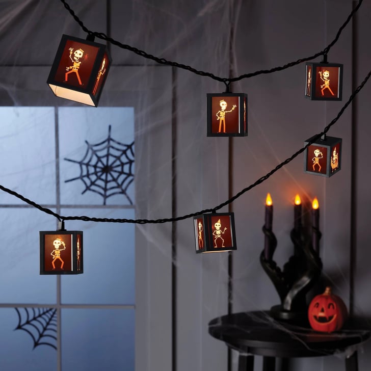 Halloween Plastic Skeleton Lanterns Cheap Target Halloween
