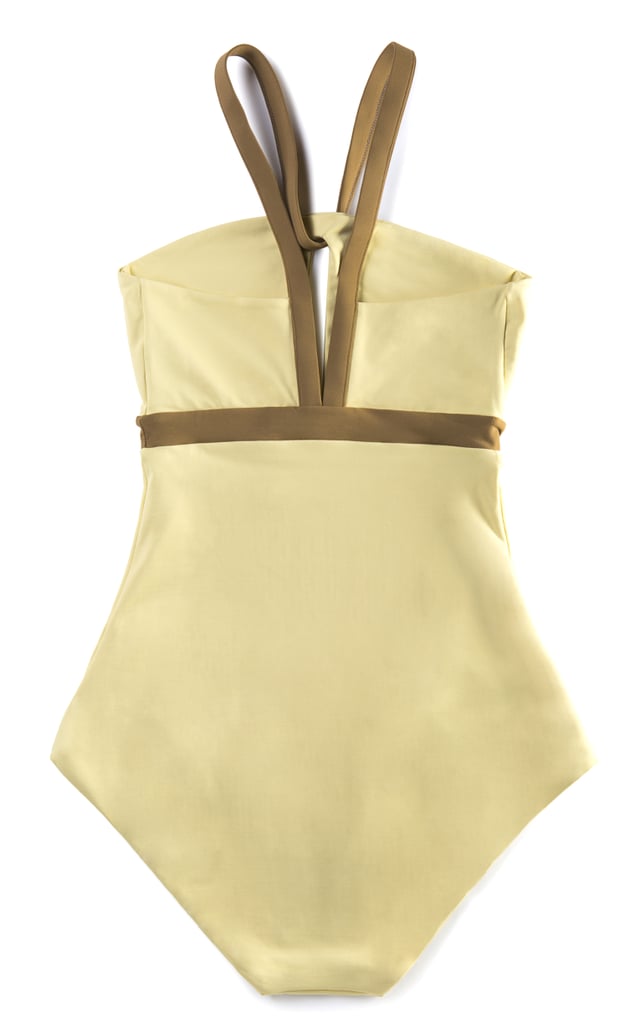 Le Sirenuse Marcele One-Piece Bicolor Suit (available at Le Sirenuse Hotel in Italy, $208)
